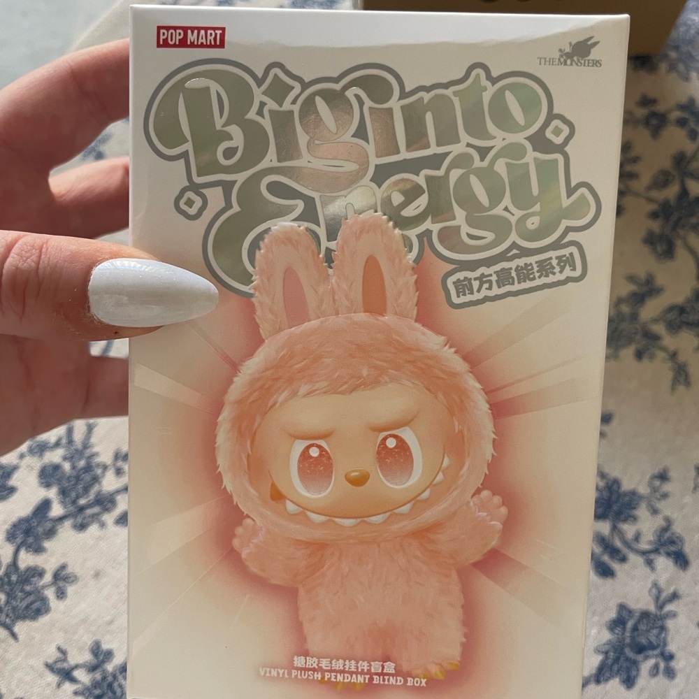 Pop Mart Big Into Energy Vinyl Plush Pendant Blind Box Brand New Unopened HOPE